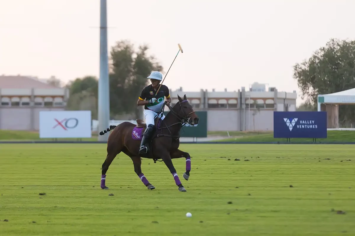 One of the many matches played at british polo day 2025