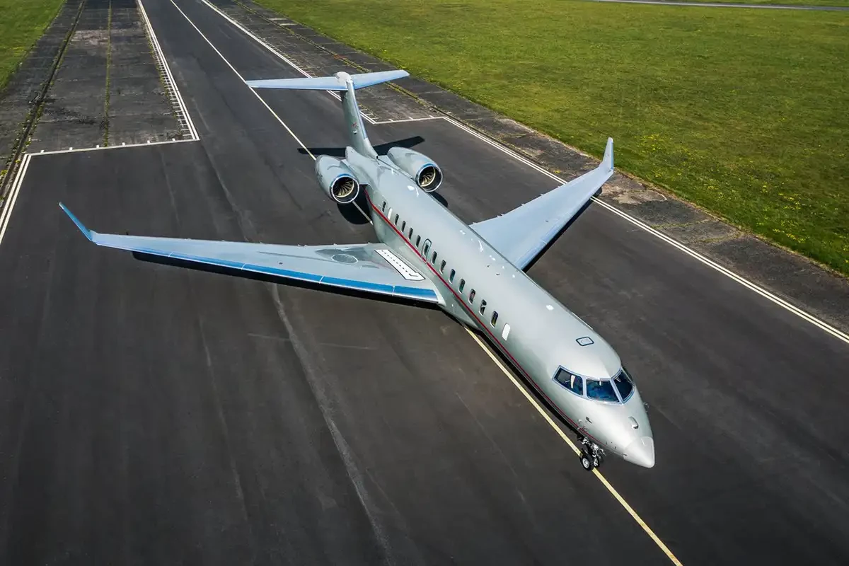The Global 7500, one part of the VistaJet Fleet that is based in the United States